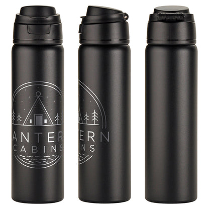 Cabrio 24 oz Recycled Stainless Steel Vacuum Insulated Bottle