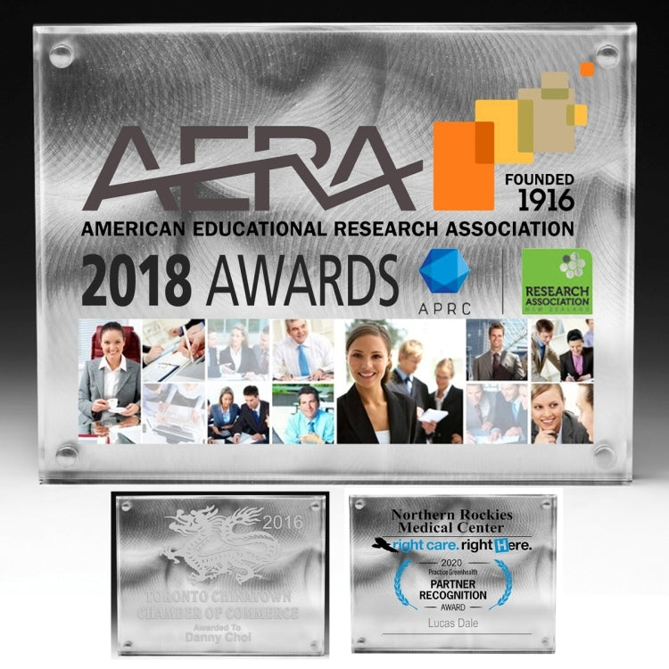 Alumo-Tech II Plaque (7" x 9" x 1") - 4 Color Process