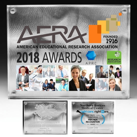 Alumo-Tech II Plaque (7" x 9" x 1") - 4 Color Process