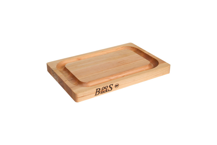 John Boos Maple Cutting Board with Juice Groove & Eased Corners