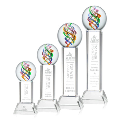 Galileo Award on Stowe Base - Clear