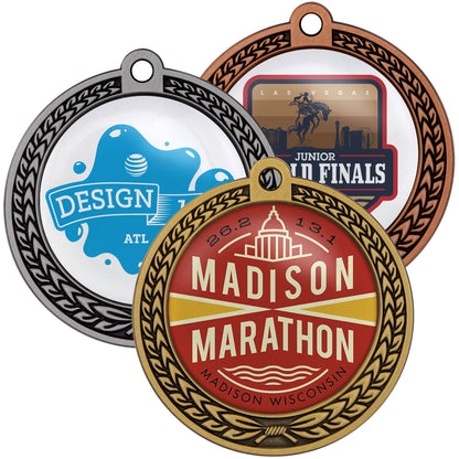Speed Medal – 2.5" 3D Wreath