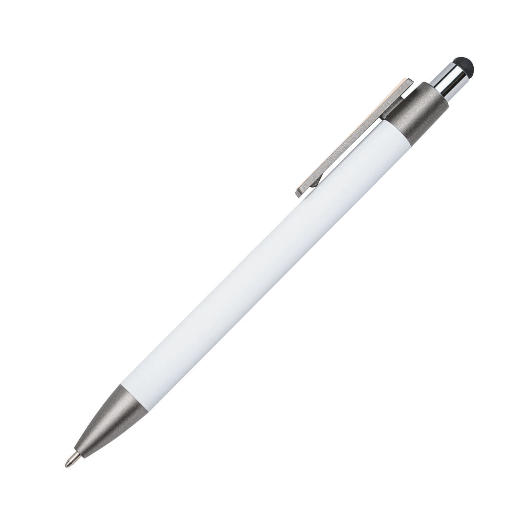 Hughes Metal Pen w/Wood Clip & Black Refill