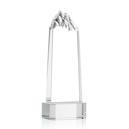 Himalayas Tower Award on Base - Clear