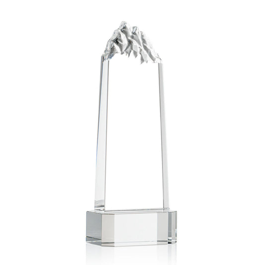 Himalayas Tower Award on Base - Clear