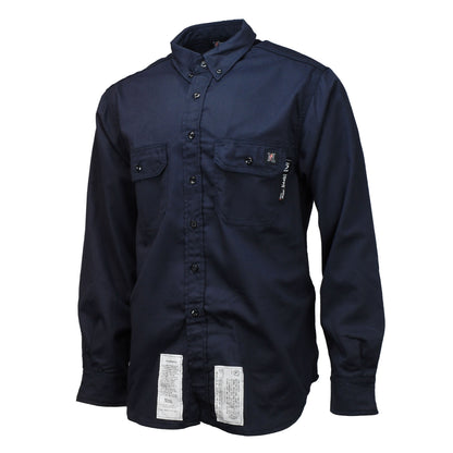 VU7SH 7 oz Ultra-Soft FR Shirt (CAT 2) - Navy - Size XL