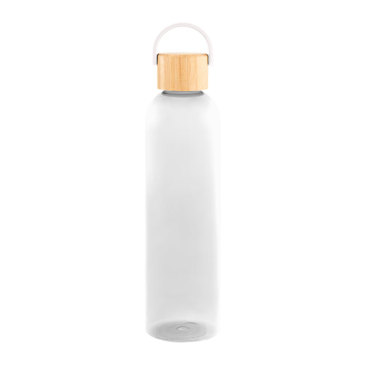 32 Oz. Jeffrey rPET Bottle With Bamboo Lid And Easy Carry Handle
