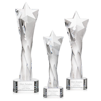 Arlington Star Award on Paragon Base - Clear