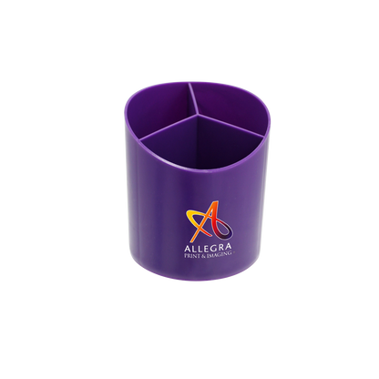 Recycled Desk Organizer, Full Color Digital