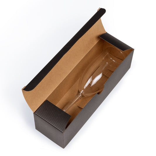 Burlington Flute - 8oz - Deep Etch