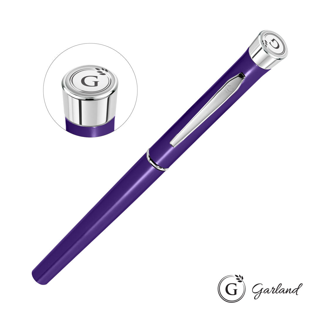 Garland® Color Rollerball Pen - Chrome Accent