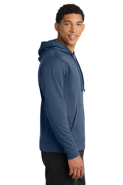 Deep Navy Port & Company Performance Fleece Pullover Hooded Sweatshirt. PC590H
