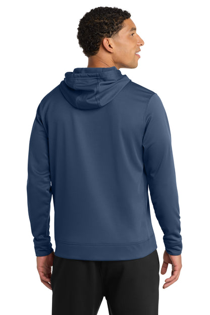 Deep Navy Port & Company Performance Fleece Pullover Hooded Sweatshirt. PC590H
