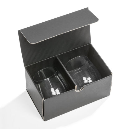 Crestview Stemless Wine - Deep Etch