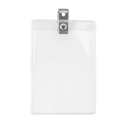 “Hilliard H” Clear Badge Holder Fits 2-1/4” X 3” Insert