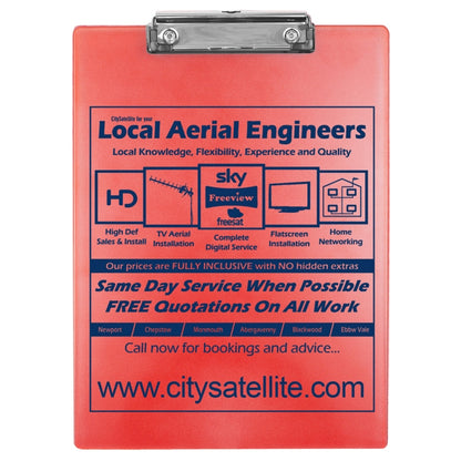 “McQuary” Letter Size Clipboard with Metal Spring Clip