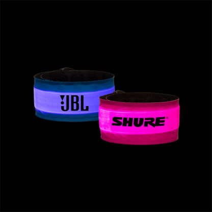 Blue Light-Up Slap Bracelet