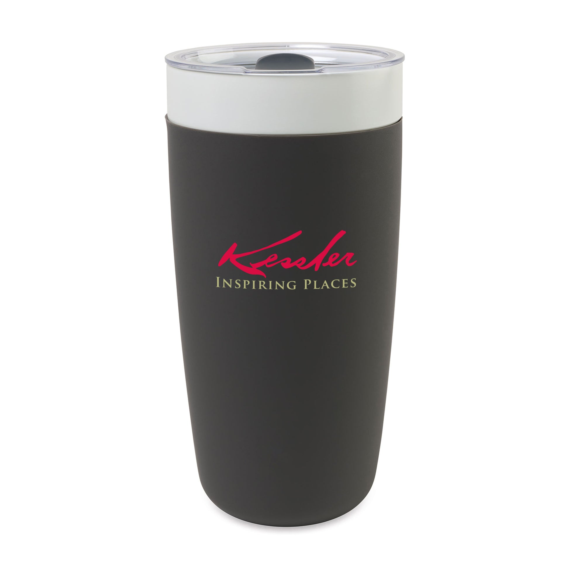 Charcoal W&P Insulated Ceramic Tumbler -20 oz