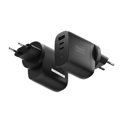 Black Native Union International Fast GaN Charger PD 67W (3 ports)