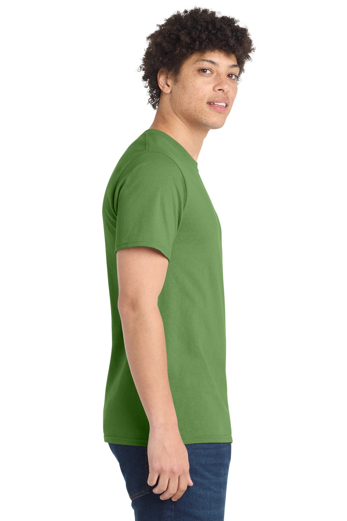 Dill Green Port & Company Tall Essential Tee. PC61T