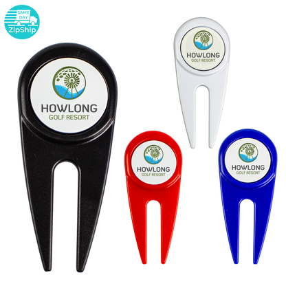 Black Divot Tool with Magnetic Ball Marker