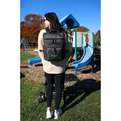 Charcoal Heather Reagan Diaper Backpack