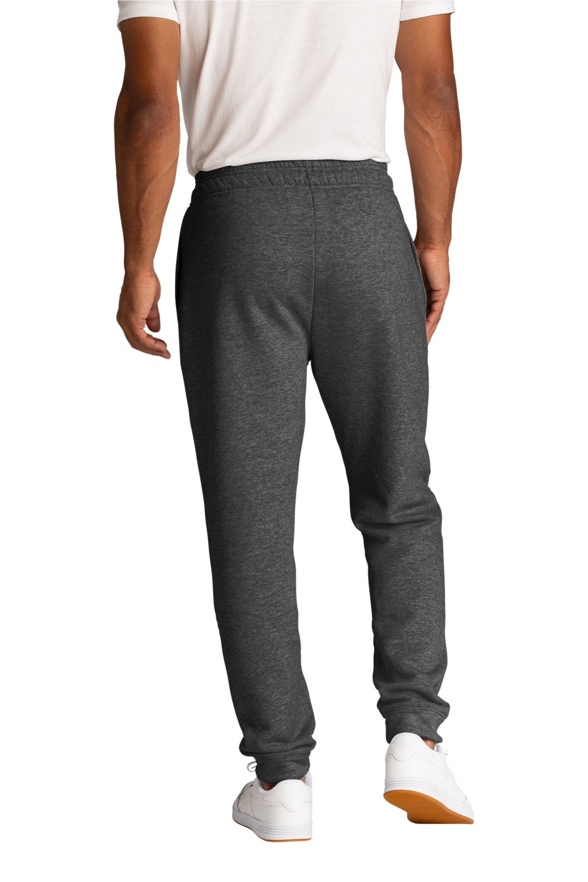 DkHtGry Port & Company Core Fleece Jogger. PC78J