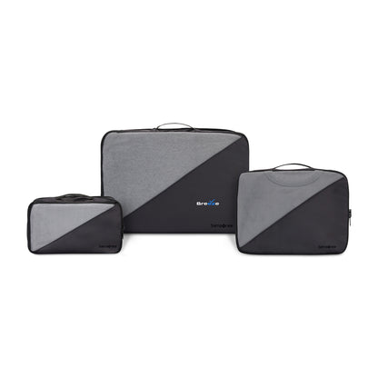 Black Samsonite 3 Piece Compression Packing Cube Set