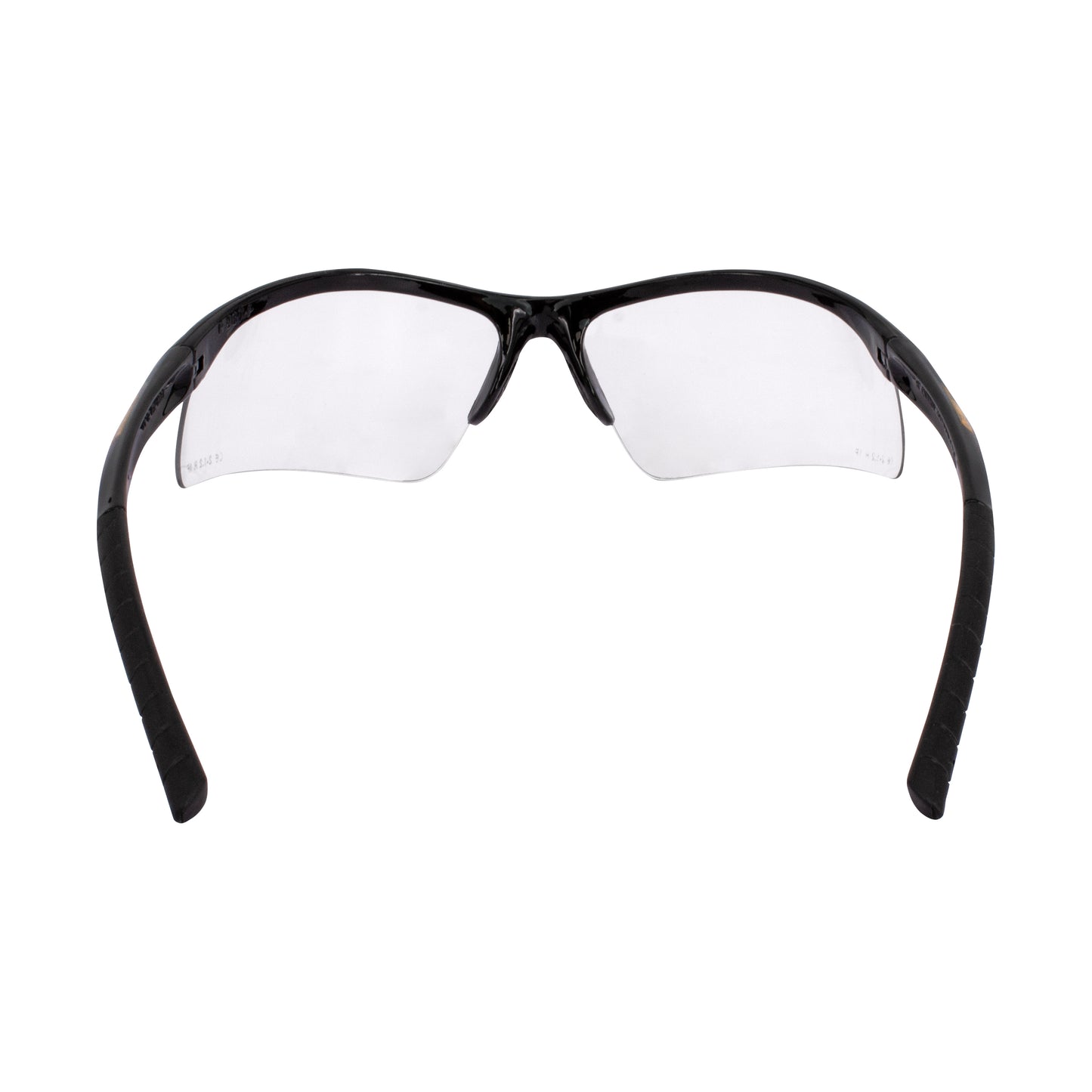 DPG51 Radius™ Protective Eyewear - Black Frame - Clear Lens