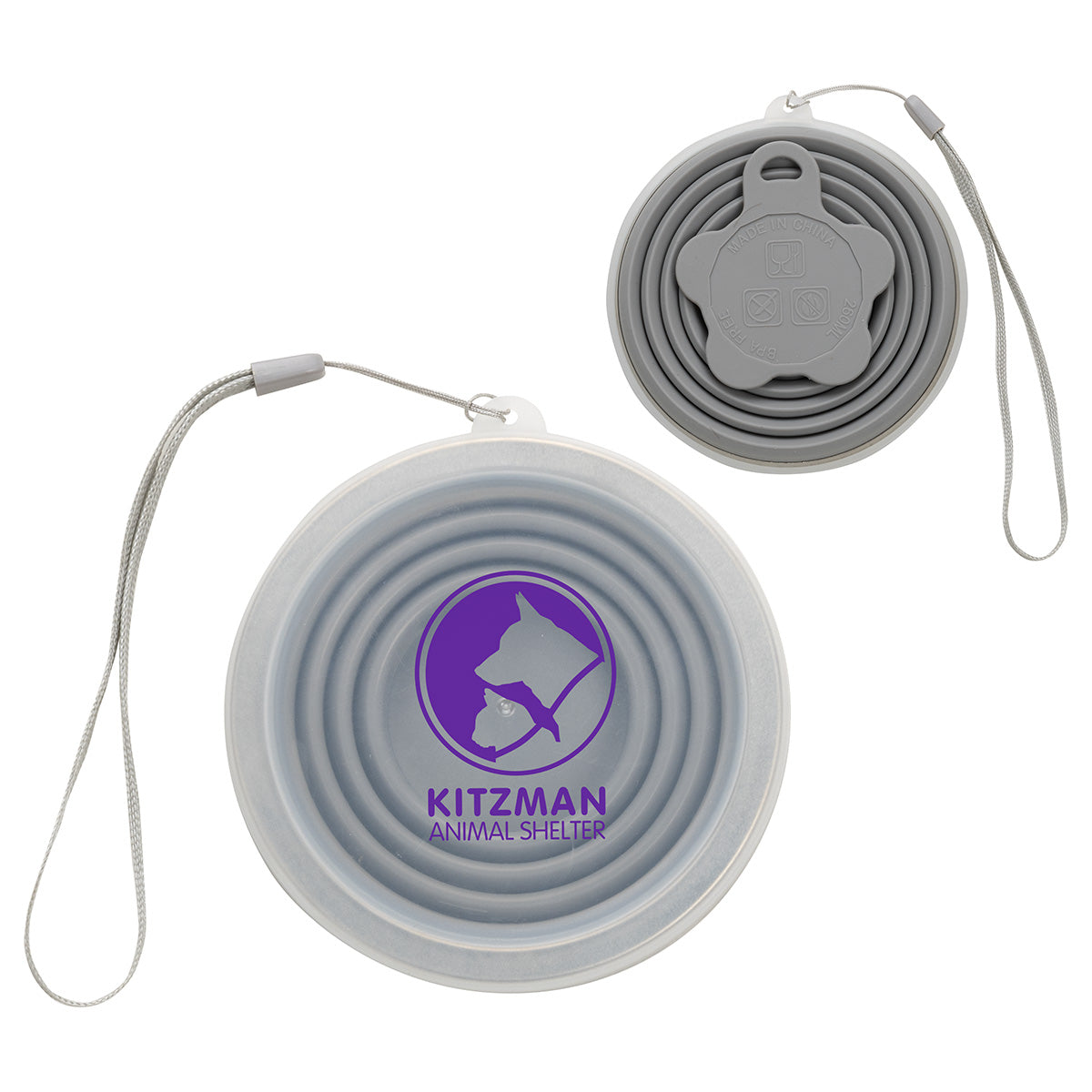 Groove 9 oz Collapsible Silicone Cup with Lid