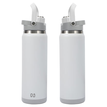 NAYAD® Crusade 28 oz Stainless Steel Double-Wall Bottle with Hidden Cup