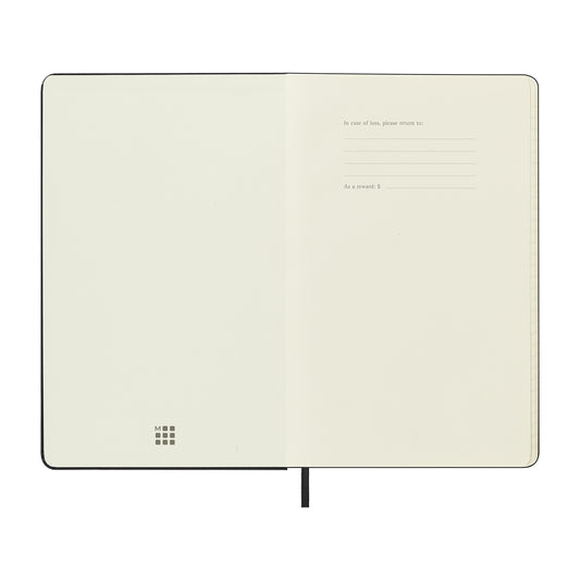 Black Moleskine® Hard Cover Large 12-Month Daily 2026 Planner