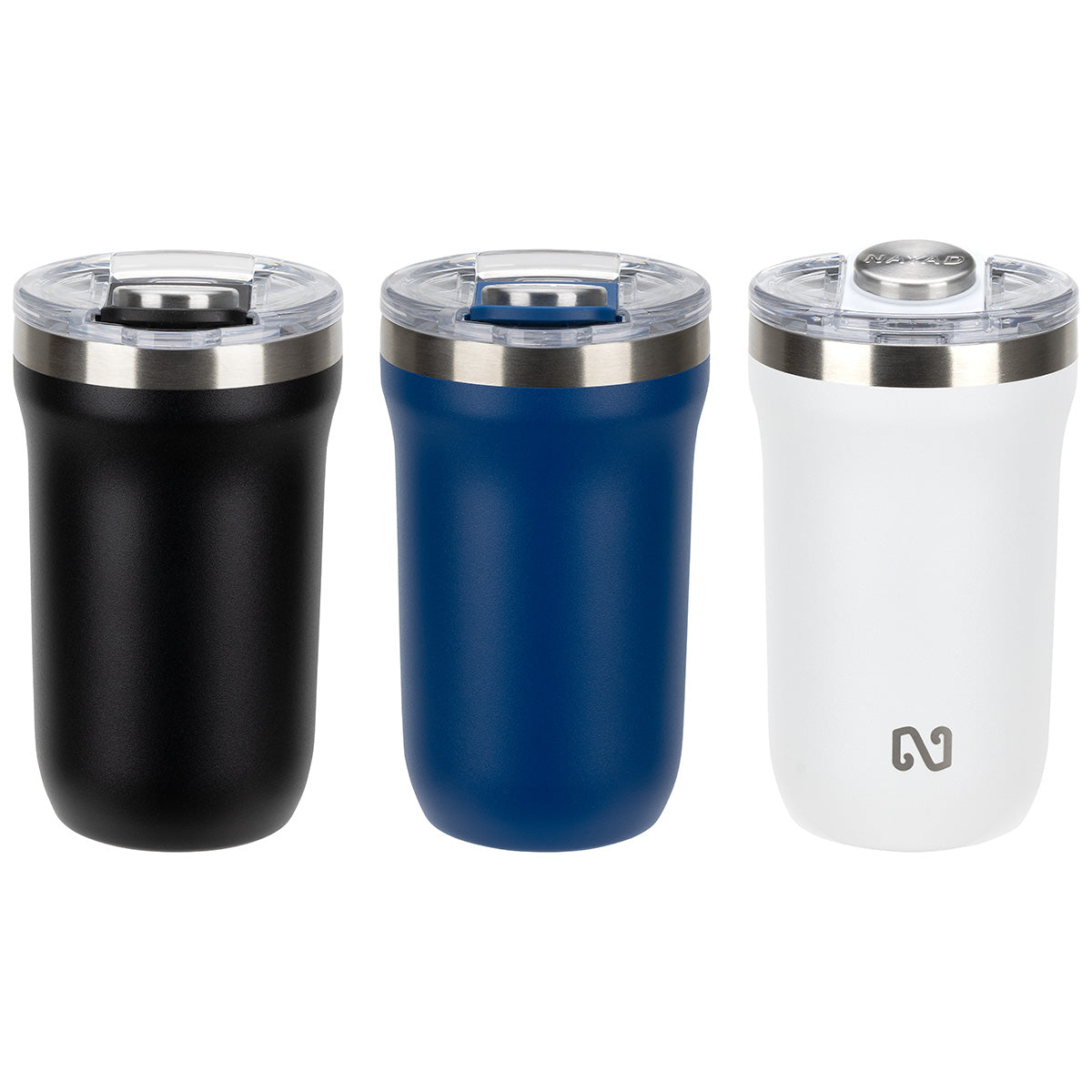 Black NAYAD® Wai 12 oz Double-Wall Tumbler