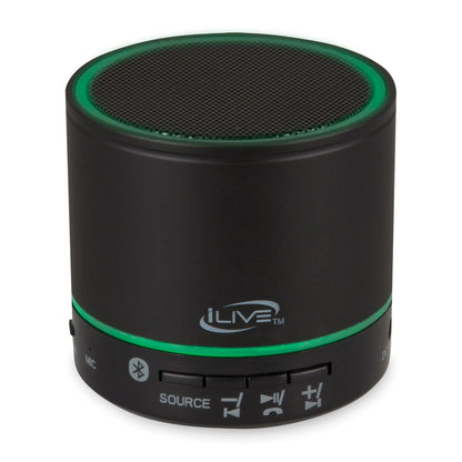 Black iLive™ Portable Wireless Speaker