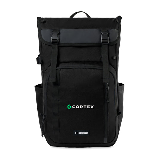 Jet Black Timbuk2 City Compass Tech Flap Pack