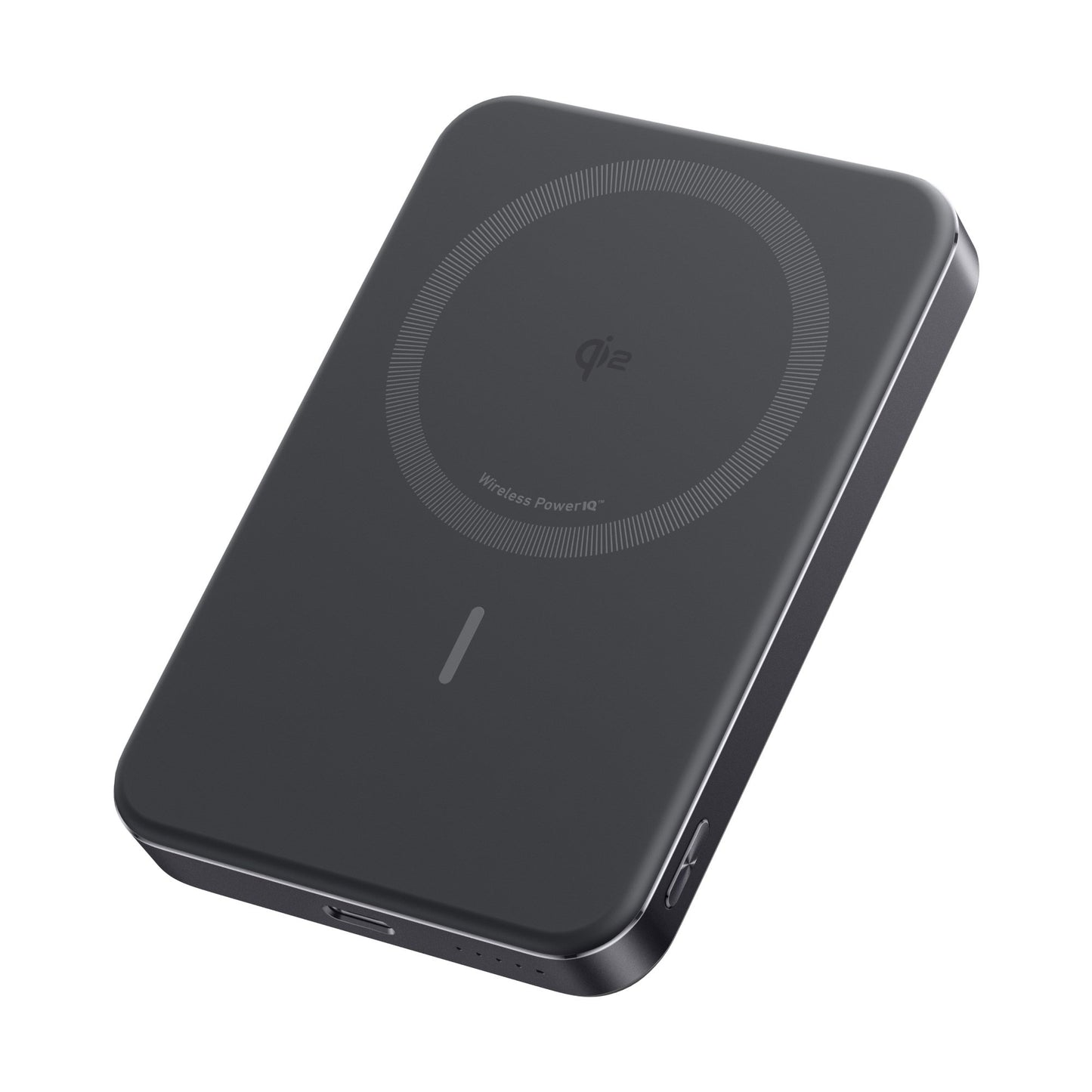 Black Anker MagGo Power Bank (10K, Slim)