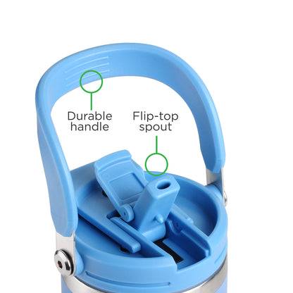 Black SENSO® Venture DuoFlow 30 oz Vacuum Insulated Stainless Steel Travel Tumbler