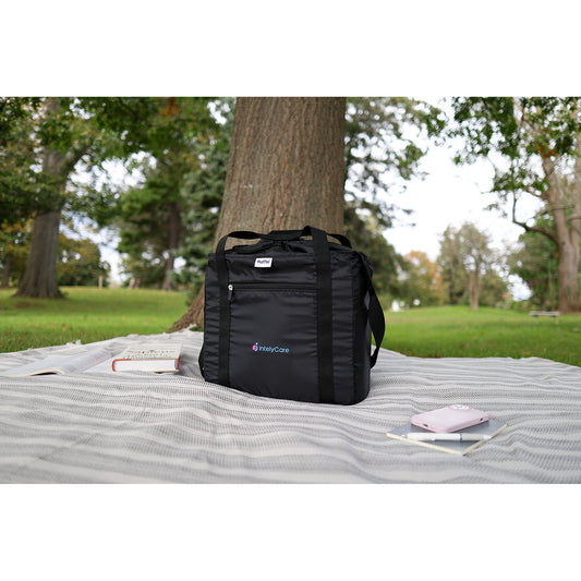 Black RuMe® Recycled Cinch Tote