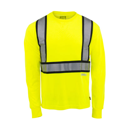 DST921 Class 2 Modacrylic FR T-Shirt - Long Sleeve - Green - Size 2X
