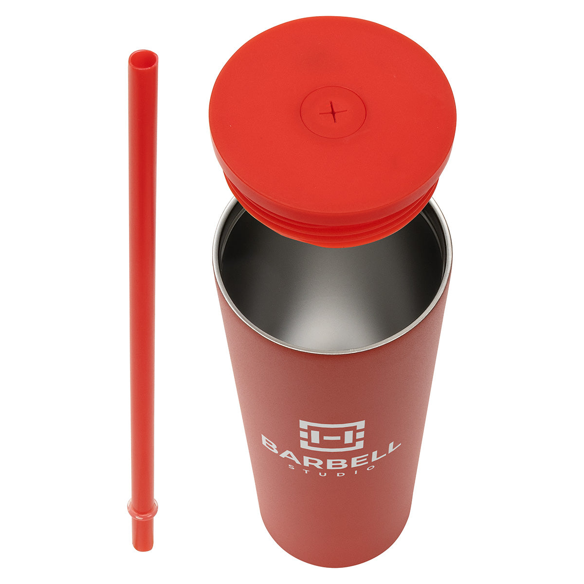 Black Bradford 24 oz Vacuum Insulated Stainless Steel Tumbler with Straw