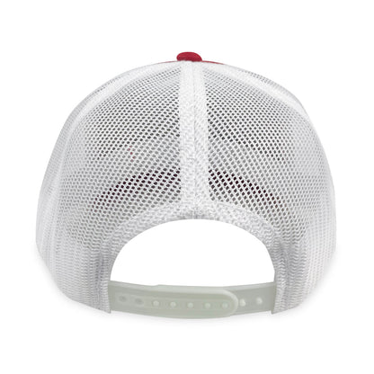 Scarlet/White Merrimack Hat Co.® Colt Trucker