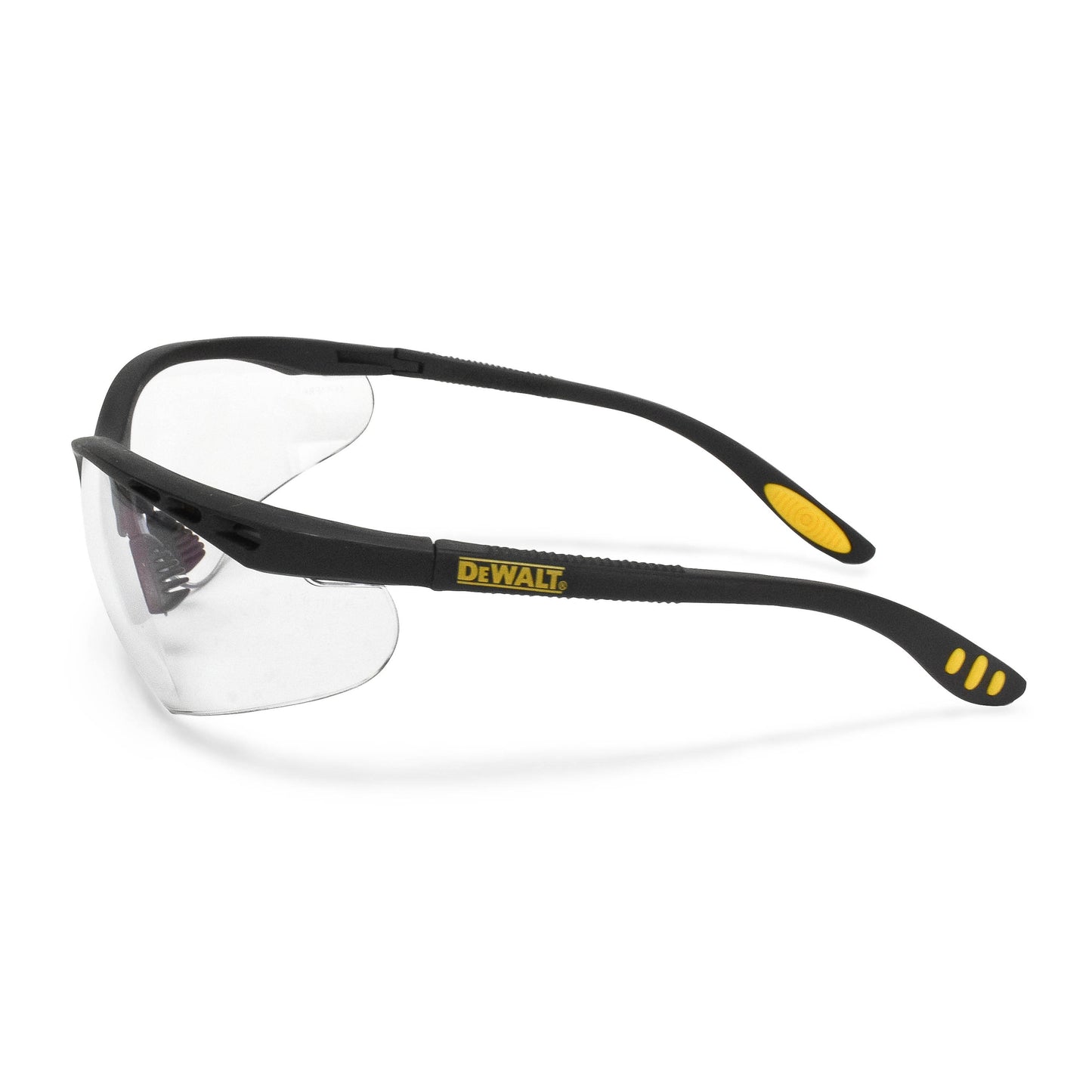 DPG58 Reinforcer™ Protective Eyewear - Black Frame - Clear Anti-Fog Lens