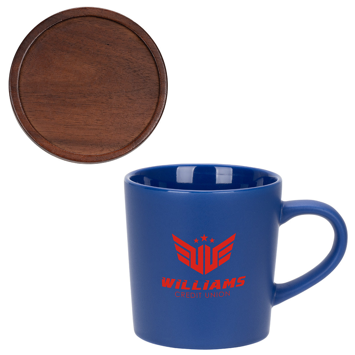 Circo 16 oz Ceramic Mug with Wooden Lid