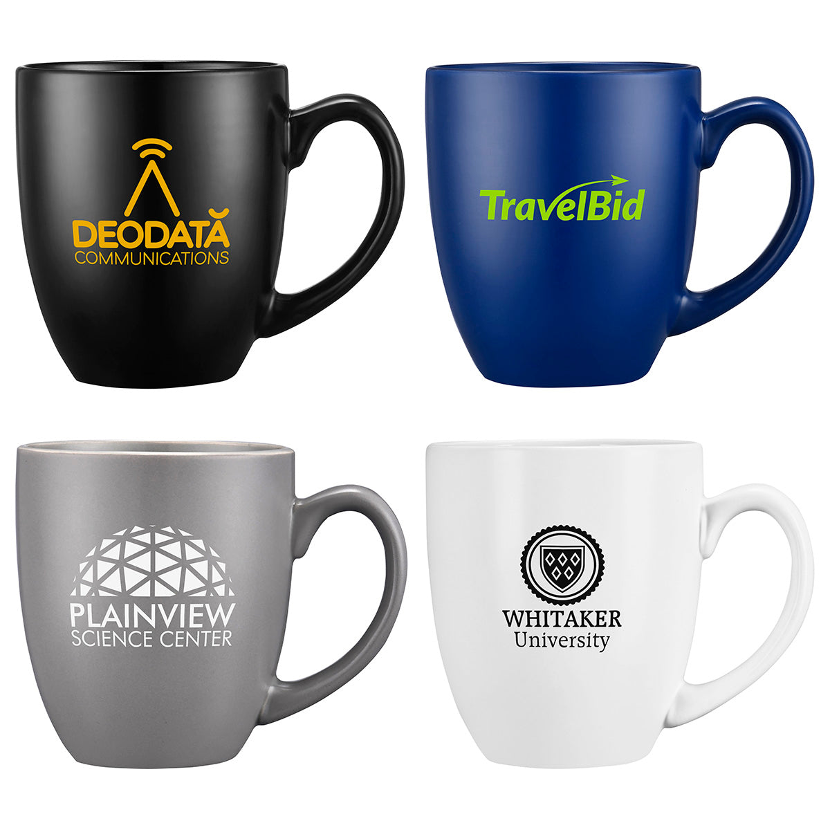 Black Corsica 16 oz Ceramic Mug