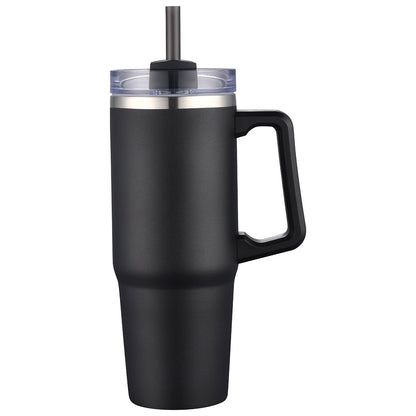 Milo 30 oz Vacuum Insulated Stainless Steel Mug with Straw