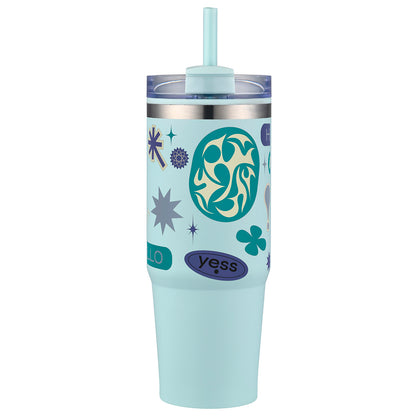 Monza 30 oz Stainless Steel/Polypropylene Tumbler