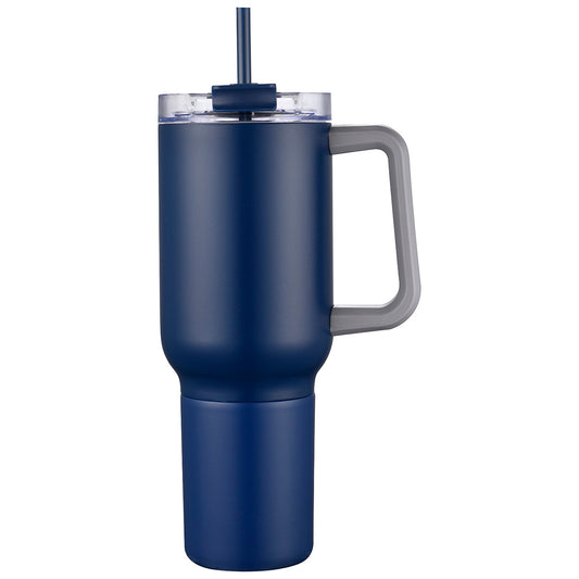 Novo Combo 20 oz Vacuum Insulated Stainless Steel Mug and Screw-On 12 oz Can Cooler