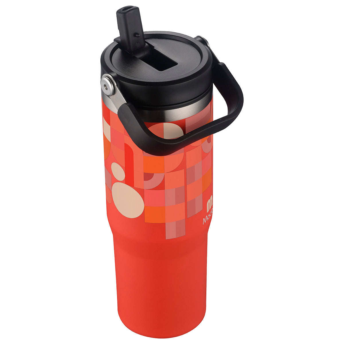 Black Oreno 30 oz Stainless Steel/Polypropylene Travel Tumbler