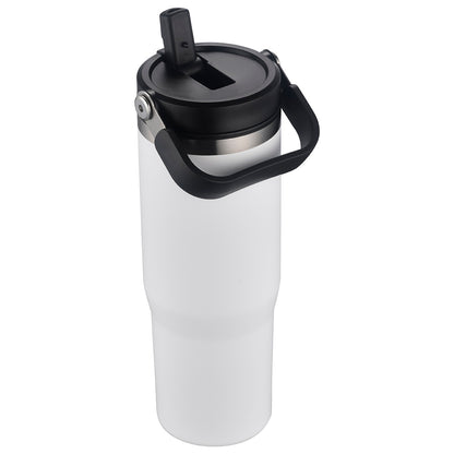 Black Oreno 30 oz Stainless Steel/Polypropylene Travel Tumbler