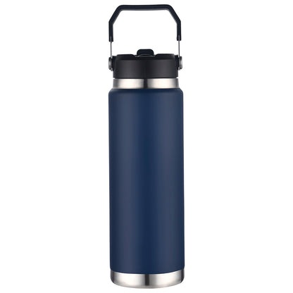Senago 30 oz Vacuum Insulated Stainless Steel Bottle with Build-in Straw